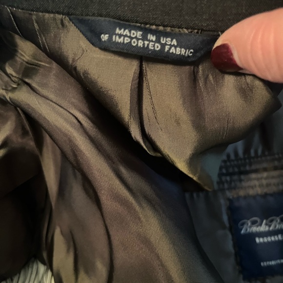 Brooks Brothers brooksease suit coat 40 regular - Picture 3 of 8
